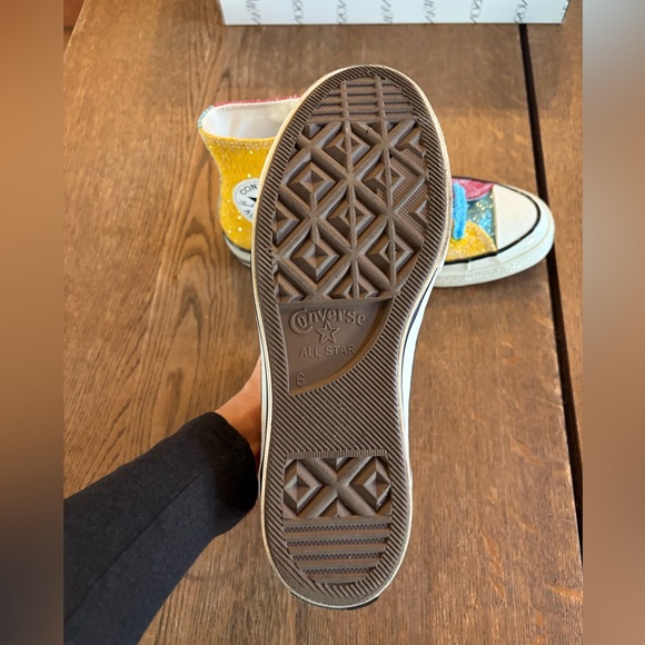 JW Anderson Glitter✨ Converse Sneakers - Picture 8 of 9